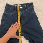 ZARA  women size USA 02 high waisted dark blue jeans high waist skinny NWOT Photo 6