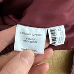 Ava + Ever Jacket Faux Leather Electra Size 8 Berry Red Photo 2