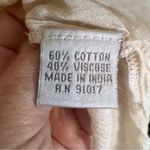 Solitaire Anthropologie Peasant Flowy Shirt Size 3X Embroidered and Sparkly Photo 5