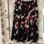 White House | Black Market WHBM Printed Floral Full Skirt sz 4 Photo 2