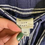 A New Day | Blue Striped pants Linen Blend XS Photo 5
