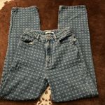 PacSun Light Blue Allover Ripped Boyfriend Jeans Size 26 Photo 1