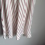 Maje  Rabano Striped Suspender Midi Dress Small Photo 9