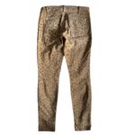 Current/Elliott J2  The Stiletto Camel Leopard Jeans Size 25 Photo 1