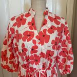 Studio 1 Womens Short Sleeve Floral Midi Fit + Flare Dress Sz 10 Brand New Multi Photo 2