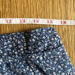 Old Navy Blue and White Mini Skater Skirt Photo 6