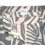MISA Los Angeles NWT Perry Zebra Pattern Front Pleated Pants XS Photo 4