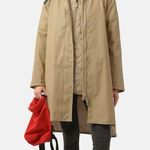 Ilse Jacobsen Raincoat Tan Size 6 Photo 0