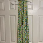 ZARA Pattern Halter Maxi Dress Photo 4