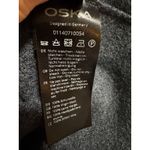 Oska Germany Virgin Wool Draped Collar Coat Blue Gray Size 2 M/L Size L Photo 5