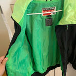 Pacific trail vintage 80s - 90d black and neon green streetwear windbreaker jacket Photo 7