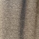 Eddie Bauer baby doll stripe tunic top women size medium grey & white Photo 3