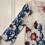 Soft Surroundings  Seychelles Tropical Coral Reef Fish Beach Cover Up Size PS EUC Photo 4