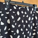 Reformation  Marlon Pants Dalmation Splotch Straight Leg Cropped SZ‎ 4 Photo 4