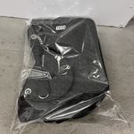 Michael Kors  Jet Set Tote Shoulder Bag Gray MK Monogram Black‎ Trim Logo New Photo 11