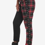 Hot Topic black and red split plaid pants Photo 3