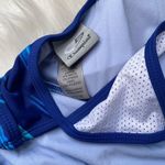 Champion One Piece Swimsuit Blue NWOT white mesh Photo 2