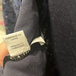 Diane Von Furstenberg  Zarita Midnight Navy Blue Stretch Lace Shift Dress, Size 4 Photo 11