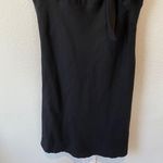 Mercer & Madison Black Linen Blend Lagenlook Dress Size 8 Photo 2