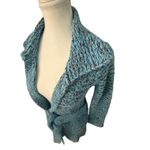 Charlotte Russe VTG Y2K 90s‎  Chunky Flecked Knit Cardigan Duster Grunge Boho S Photo 1