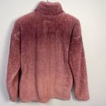 Simply Southern Women's Pullover Fleece Ombrépull Maroon 1/4 Zip Size Large Photo 1