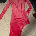 Womens High Low Dress Size XL Tall Pink Photo 0