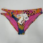 Jessica Simpson Bikini Bottom Size Large Pink Animal Print Hipster Swim NWT Photo 10