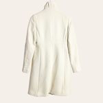 J.Crew Ivory Cream Wool Coat Size 0 Photo 4