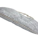 Vintage White Metal Mesh Clutch Purse Photo 8