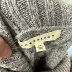 Dress Barn Retrology Multi-Colored Marled Knit Split Turtleneck Sweater Photo 3