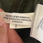 CHAPS  Women's Green Wide Leg Zip Pants Tencel Cotton Size 8 Lightweight Photo 4