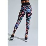 Noli‎ Yoga Eden Floral Leggings XS Black Photo 2