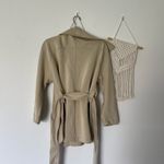 Lululemon  Cream Belted Jacket  Photo 1
