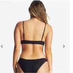 Billabong  Sol Searcher V-Neck Bikini Top in Black Size S Photo 1