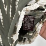 Knox Rose Boho Tank Top Green White Tie Dye Crochet Sleeveless Size S Photo 7