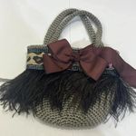 Lucky star culture hand bag S Brown Photo 12