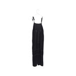 Urban Outfitters Harley Linen Jumpsuit Overalls Utility Dark Gray Black Women XS Photo 2