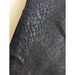 EXPRESS  Women's Jeans Skyscraper Mid Rise Black Reptile Print Size 6 R Photo 13