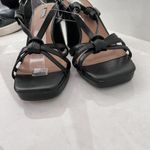 Kensie Leilany Strappy Platform Sandals Black Sz. 8.5M block heels faux leather Photo 8