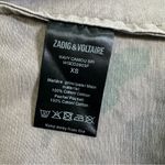 Zadig & Voltaire Kavy Watercolor Camo Jacket Size XS Photo 12
