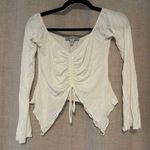 Urban Outfitters  White Long Sleeve Top Photo 0