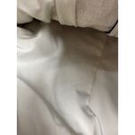 Banana Republic Two Tone Linen Blend Blazer Jacket Navy Beige Size 2 Photo 5