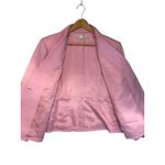 Tahari  Levine Pink Linen Blend Blazer Jacket Feminine Pretty Career Women 18W Photo 5