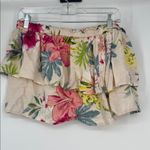 Rip Curl Pink and White Ruffle Skirt Photo 2