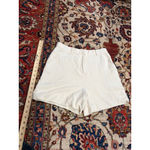 Sophie Rue Cotton Blend High Rise Shorts in Cream Women’s Size M Photo 1