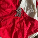 Gucci NWT Red Women's One Piece Swimsuit with Crystal Accent Photo 3