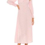 Faithfull the Brand MATHILDE MIDI DRESS IN PINK LUDA FLORAL Photo 0