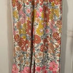 Petal and Pup Cute floral flowy boho lightweight pull on pants  pockets beach pool Photo 0