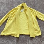 Van Heusen  Yellow Open Front Cardigan Sweater SIZE M NWT Photo 1