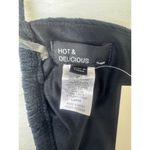 Hot & Delicious Women's  Black Corduroy Bikini Top Size Large Photo 6